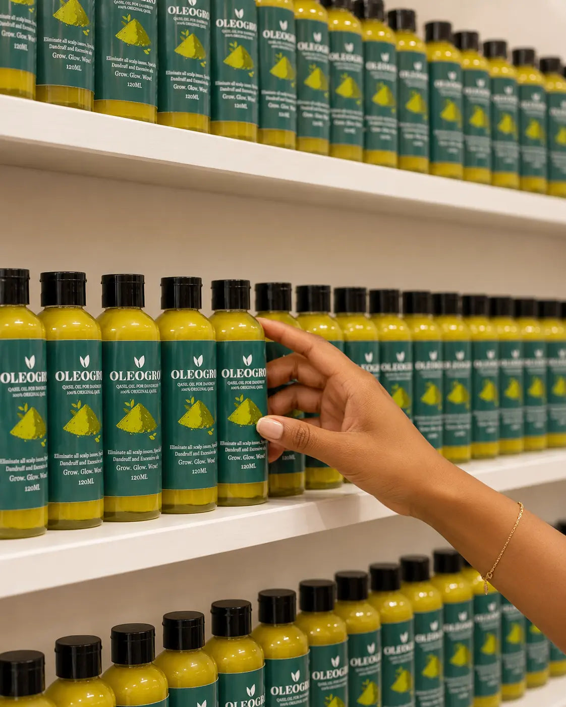 WHOLESALE | Qasil Oil For Hair | Dandruff Solution & Deep Cleansing Treatment | 100% Pure Organic