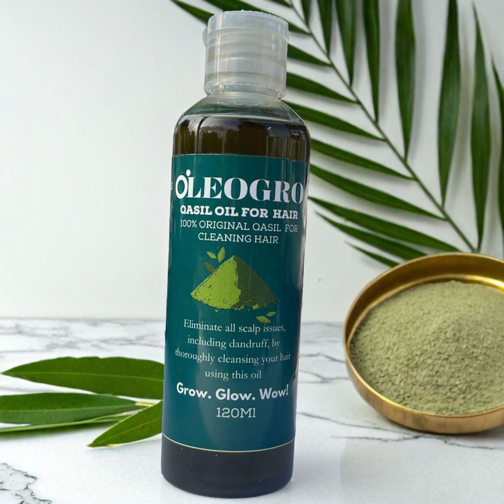 Qasil Oil For Hair | Dandruff Solution & Deep Cleansing Treatment | 100% Pure Organic