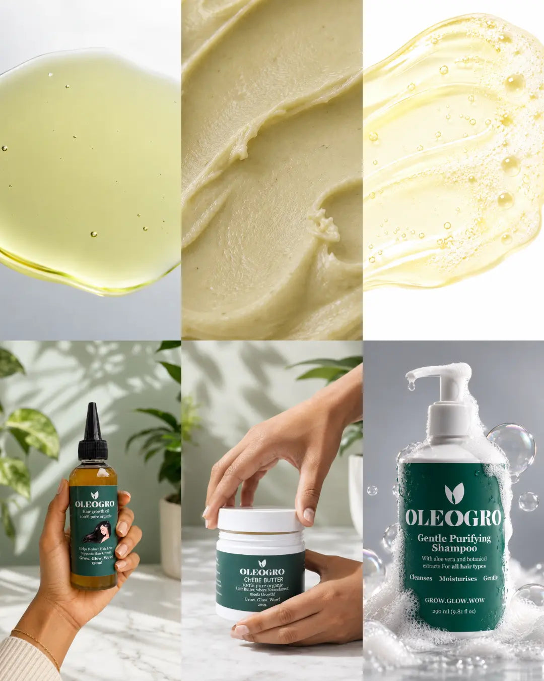 Women’s Hair Growth & Hydration Set | From Care to Cleaning