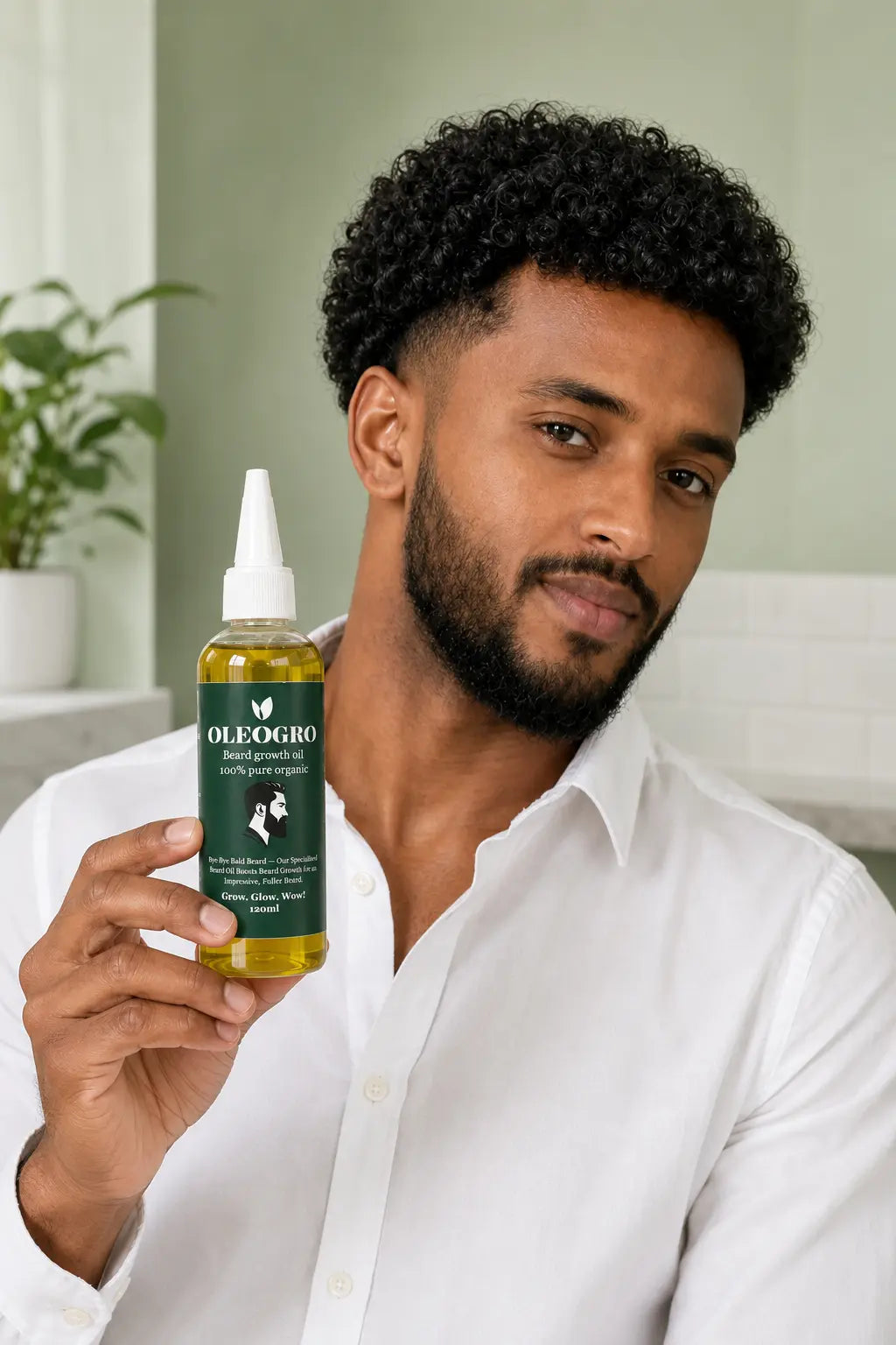 Huile De Croissance De Barbe | 100% Pure Biologique