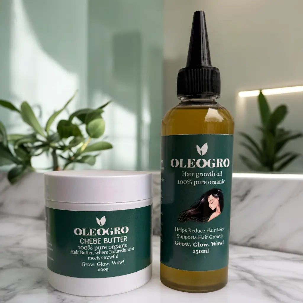 Women Hair growth oil and Chebe Butter | double magic