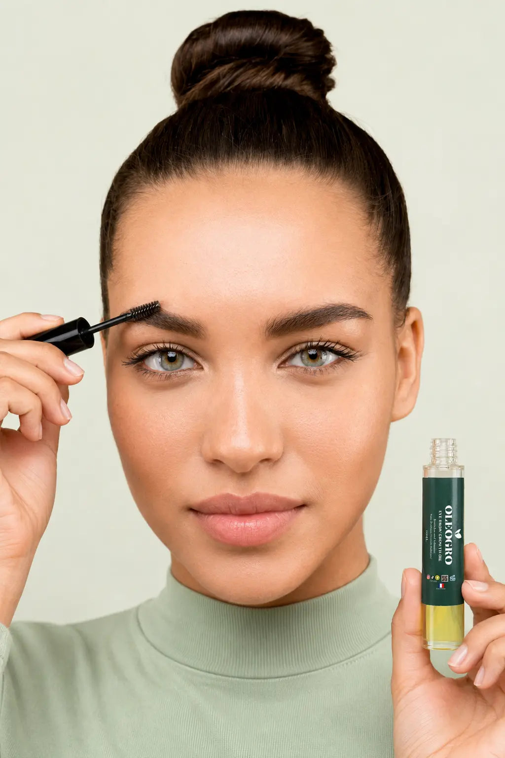 Huile De Croissance Des Sourcils - Huile Biologique 100% Pure