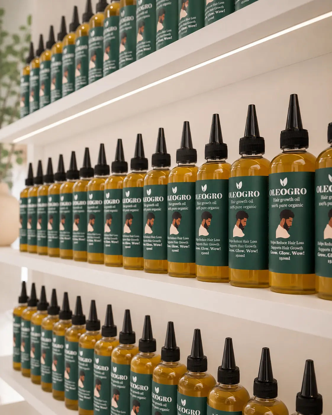 WHOLESALE | Men Hair Growth oil | 100% Pure Organic