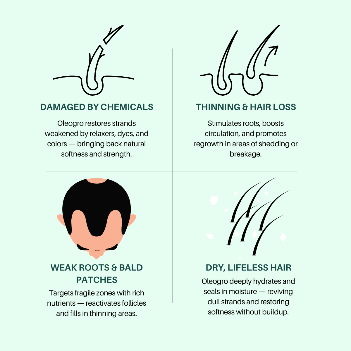 Men Basic Set | Hair growth Oil+Magic Water+Chebe Butter| 100% pure organic.