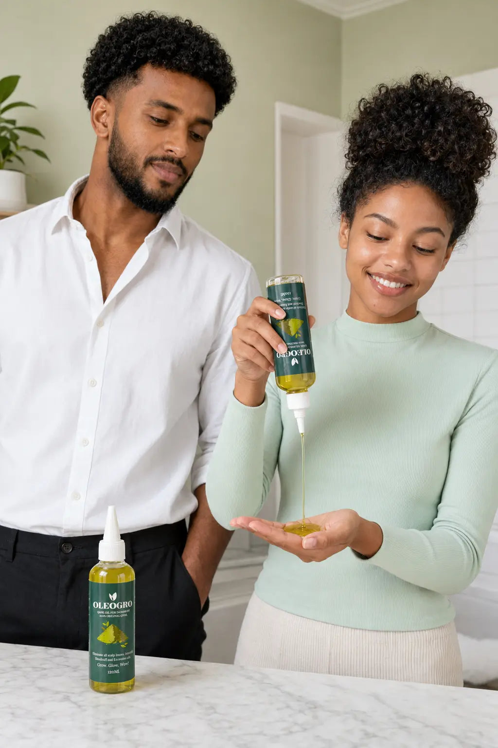 Our Qasil oil has shown big changes and results