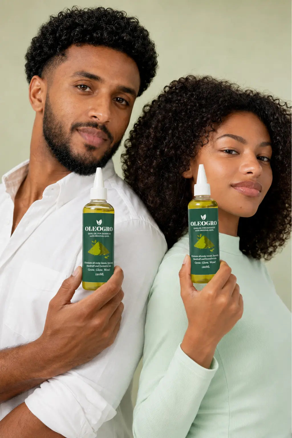 Huile capillaire Qasil | Solution antipelliculaire et soin nettoyant en profondeur | 100 % pure et biologique