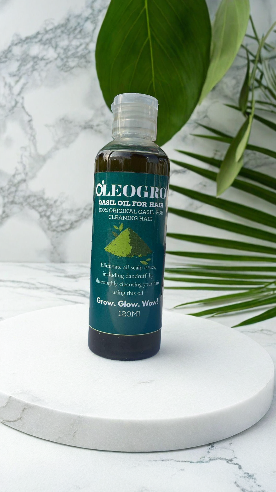 Qasil Oil For Hair | Dandruff Solution & Deep Cleansing Treatment | 100% Pure Organic