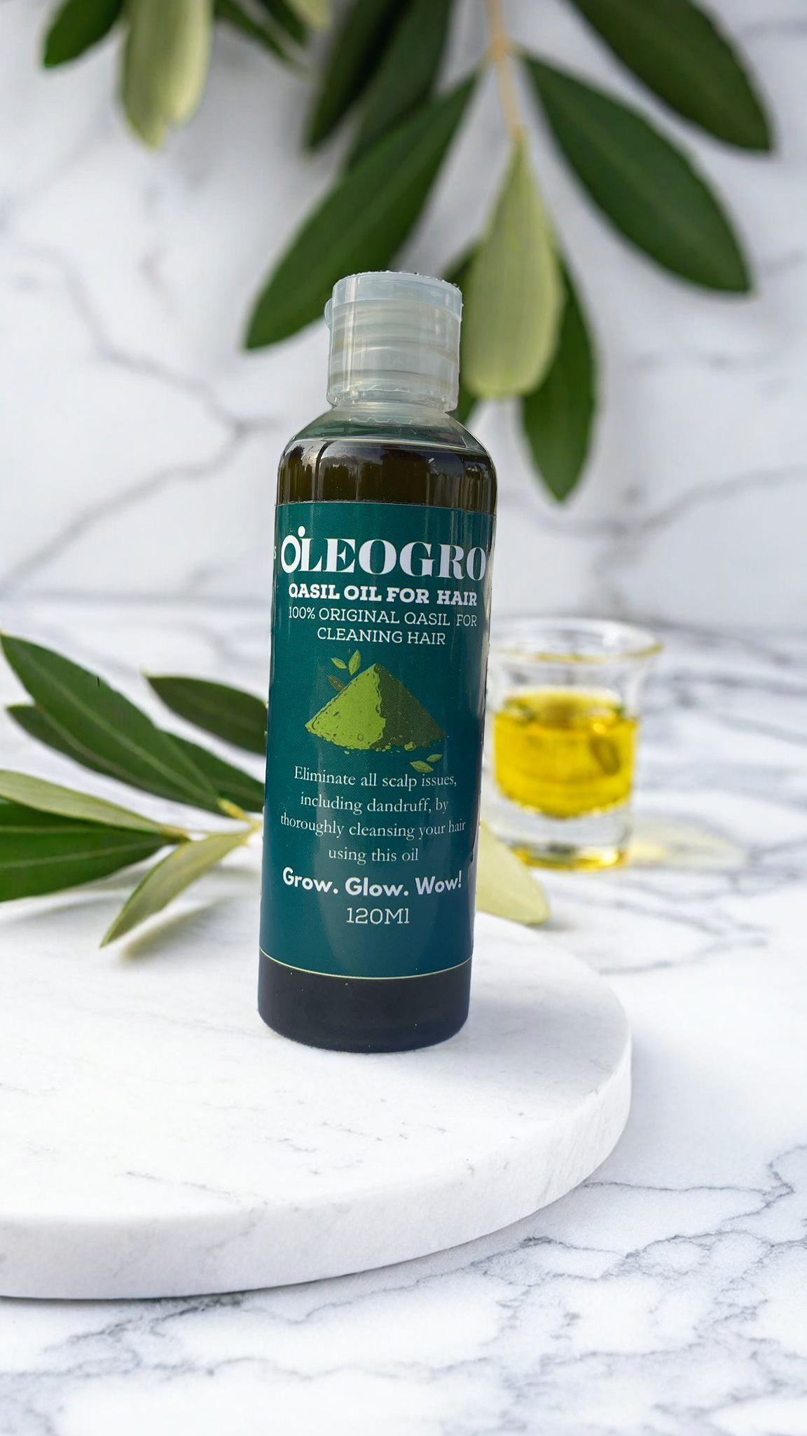 Qasil Oil For Hair | Dandruff Solution & Deep Cleansing Treatment | 100% Pure Organic