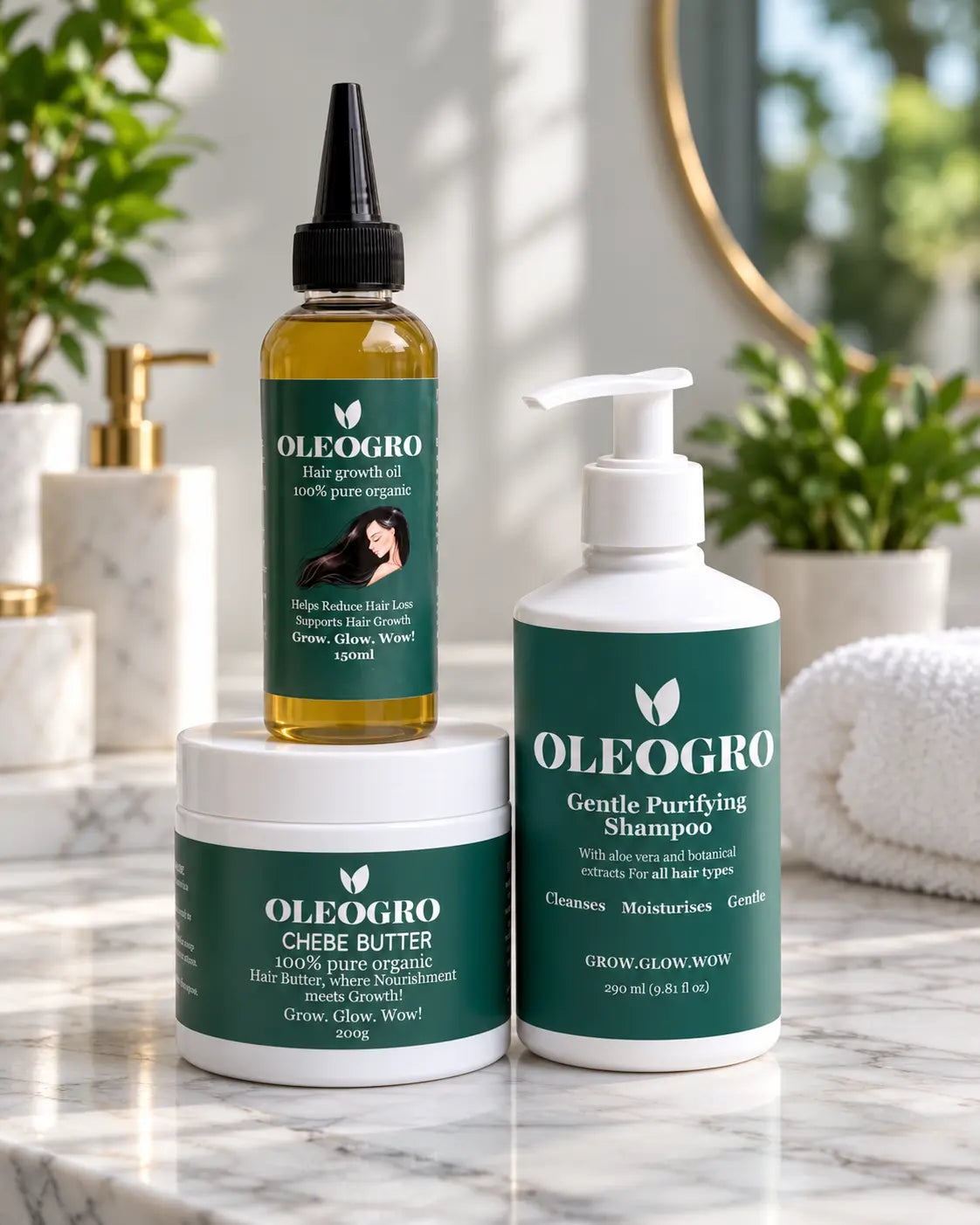 Women’s Hair Growth & Hydration Set | From Care to Cleaning