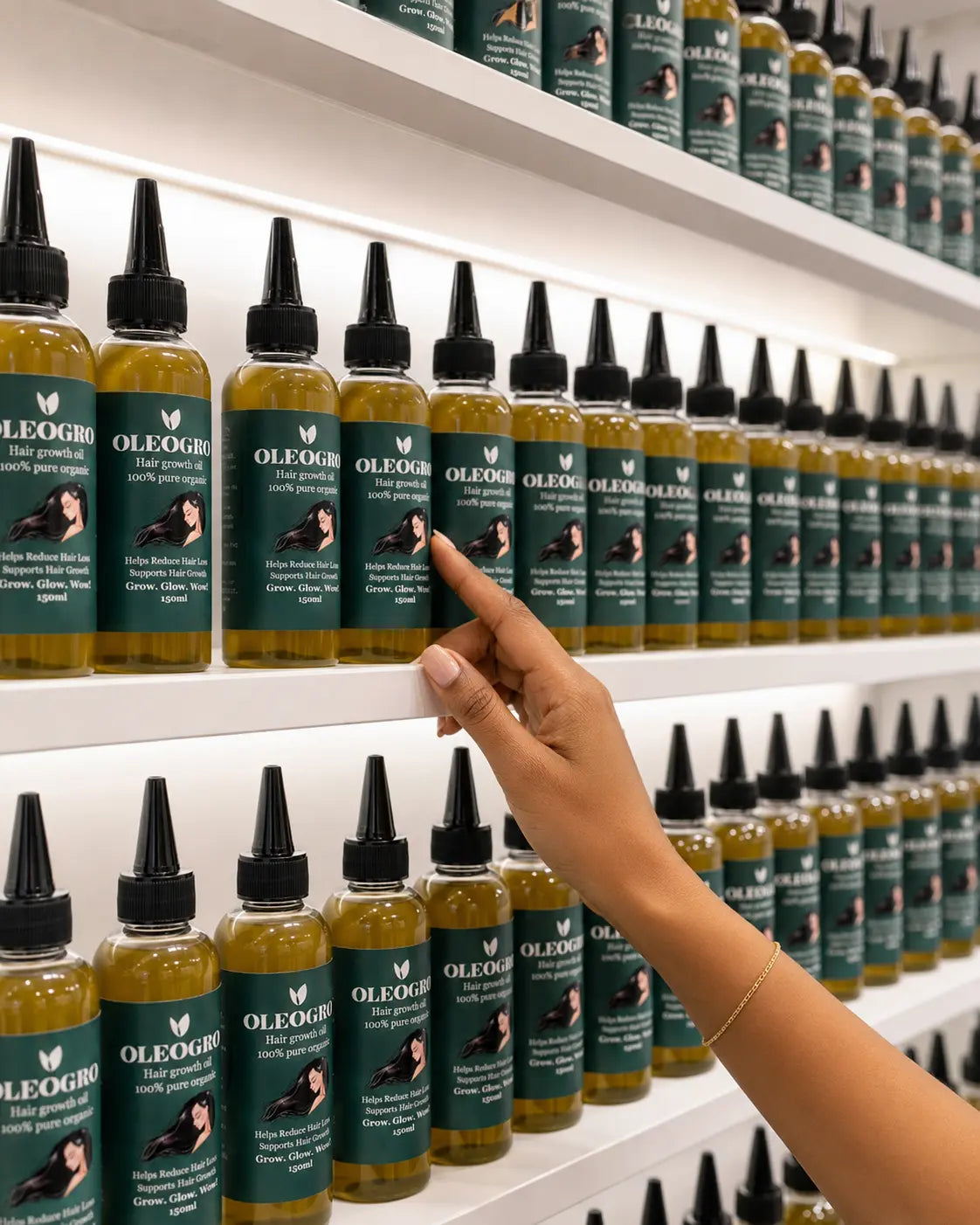 WHOLESALE | Women Hair Growth oil | 100% Pure Organic
